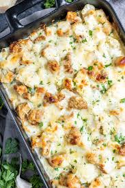 Apr 29, 2021 · this low carb chicken casserole is a family favorite. Keto Chicken Alfredo Casserole Recipe Home Made Interest