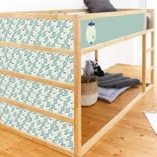 Folie Bygraziela Fur Ikea Kura Hochbett Apfel Mint In 2020 Ikea Kura Kinderzimmer Fur Mehrere Kinder Dekoration Jungenzimmer