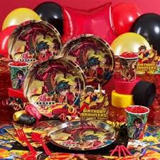 Japanese Anime Party Decorations Boy Birthday Parties Beyblade Birthday 16th Birthday Party