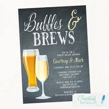 Bubbles And Brews Couples Shower Bridal Shower Champagne Etsy Couples Wedding Shower Themes Wedding Shower Themes Couples Bridal Shower