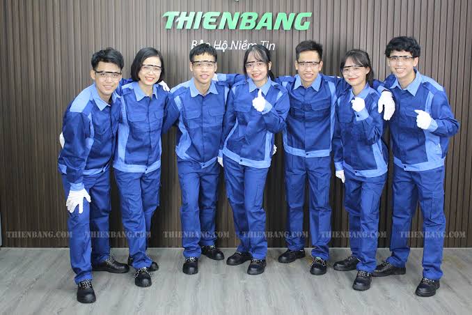 TB 04 Mẫu quần áo bảo hộ quốc dân ngành xây dựng, cơ khí