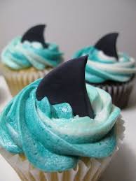 100 Great Cupcake Ideas Shark Cupcakes Cupcake Designs Cupcake Cakes