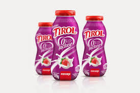 Infancia Sem Lactose Iogurte Tirol Zero Lactose De Morango