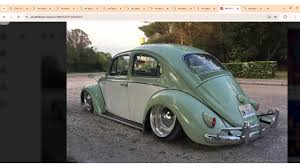 Image result for Pastel Green 1949 Beetle