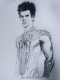 This is probably how i'd draw spidey if i ever had the opportunity to do so in a marvel comic. The Amazing Spider Man Blog The Amazing Spider Man Sketch By Akshat Mehta