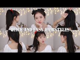 See more ideas about kpop hair, kpop girls, hair styles. Quick And Easy Hairstyles Kpop Inspired Korean Hair Styles With 2 Bangs Youtube