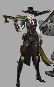 Ashe Overwatch Google Search Overwatch Character Design Concept Art Characters