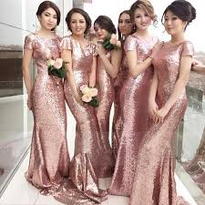 Shop rose gold shoes at david's bridal today! Buy Rose Gold Colour Bridesmaid Dresses Cheap Online
