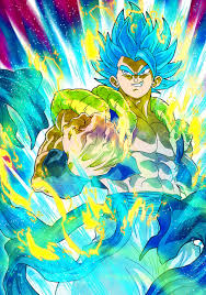 In dbz goku and vegeta had to fuse and go super saiyan to beat super janemba. Gogeta Blue The Art And Ramblings Of Sebastian Von Buchwald