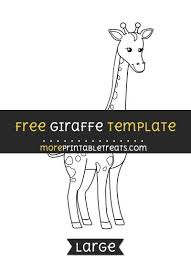Learn those and more giraffe facts in this fun video! Pin On Shapes And Templates Printables