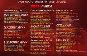 Saturday 12 september 2020 first round qualifying: Anfieldindex On Twitter Updated Lfc S 2020 21 Fixtures Including All Competitions Pretty Congested