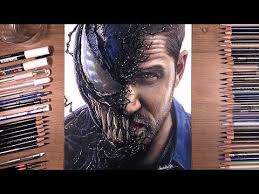 28 Drawing Venom Tom Hardy Drawholic Youtube Realistic Drawings Drawings Pencil Drawings