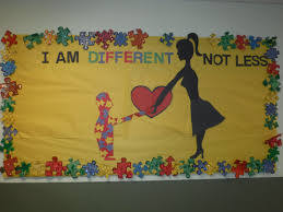 Children S Center Of Monmouth County Bulletin Board Autismnj Autismnjambassador Autismawa Autism Awareness Bulletin Board Autism Awareness Autism Acceptance