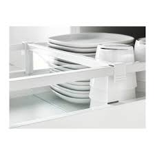 Maximera Divider For Medium Drawer White Transparent 40 Cm Ikea Kitchen Installation Ikea Kitchen Drawer Organization