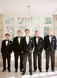 Black And White Wedding Attire For Guests Timeless Austin Wedding At Chateau Bellevue Black Tuxedo Wedding White Bow Tie Groom Groom Wedding Attire