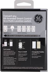 Ge Add On Switch Only For Ge Z Wave Ge Zigbee And Ge Bluetooth Wireless Smart Lighting Controls Simply Smart 123