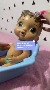 Comidinhas para Bonecas: Dia de Banho da Baby Alive