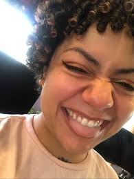 Curls were poppin today and it'd be a shame for you guys not to see it so  here's my face