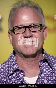 Mike B. Anderson arrives at The Simpsons Treehouse of Horror XX & 20th  Anniversary Party in the Barker Hangar