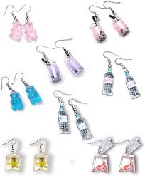 Amazon Com Weird Earrings Aesthetic Earrings Gummy Bear Earring Cool Earrings Cute Earrings Kawaii Earrings Funn Funny Earrings Crazy Earrings Kawaii Earrings