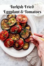 Best Fried Eggplant Recipe With Tomatoes Fried Eggplant Recipes Recipes Side Dishes Easy