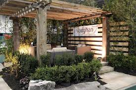 Small vegetable garden ideas that show you how to get the most out of your growing space and have it brimming with delicious fruit, vegetables and herbs. Landscape Display At The International Home Garden Show Garden Show Landscape Display Garden Shop