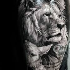 Black And White Lion Tattoo Realistic Top 51 Realistic Lion Tattoo Ideas 2020 Inspiration Guide Full Sleeve Tattoos Black Sleeve Tattoo Full Sleeve Tattoo Design