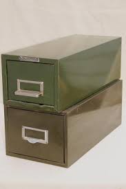 72 vintage metal drawers its 3x24 drawer cabinet spot welded together $450 (westminster). Vintage Industrial Steel Master Card File Cabinets Office Library Reference Drawers