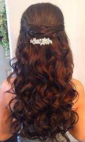 15 Neueste Half Up Half Down Hochzeit Frisuren Fur Trendy Brides Hair Styles Quince Hairstyles Long Hair Styles