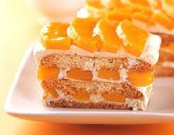 Mango Refrigerator Cake Mango Graham Cake Desserts Mango Dessert