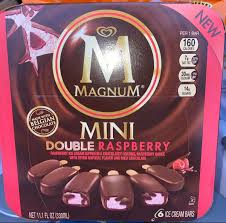 Magnum Mini Double Raspberry Ice Cream Bars Magnum Ice Cream Raspberry Ice Cream Icecream Bar