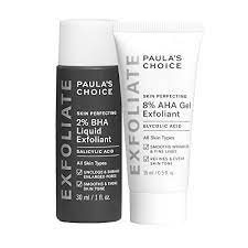 Order paula's choice® 2% bha liquid exfoliant online. Paula S Choice Skin Perfecting 8 Aha Gel Exfoliant 2 Bha Liquid Travel Duo Facial Exfoliants For Blackheads Wrinkles Face Exfoliators W Glycolic Acid Salicylic Acid In Kenya Whizz Acids Peels