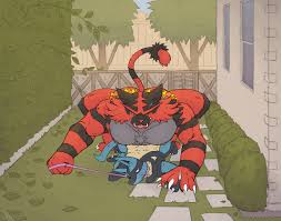 Incineroar and Lucario (spicyfish157) – Gay Porn Comic