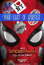 Spider Man Far From Home Quotes 50 Lines From The Movie Here's a collection of the most incredible tom holland quotes. spider man far from home quotes 50