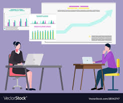 Broker Teamwork Rising Chart Finance