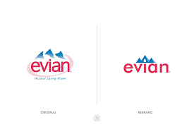Evian logo, download free in high quality. Evian Rebrand By Sahin Duezguen Logodesign