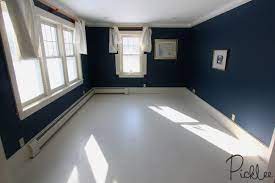 We were thinking of painting it. Diy Painted Plywood Subfloor Picklee
