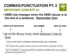 It's often used to indicate a pause in a sentence or to separate items in a list. Ppt Act English Preparation Powerpoint Presentation Free Download Id 2599031