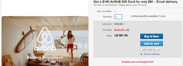 Maybe you would like to learn more about one of these? Ppdg 100 Airbnb Digital Gift Card For 91 5x Doctor Of Credit