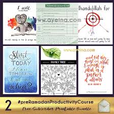 Zakat Chart Preramadanproductivitycourse Free Subscriber Bundle 2