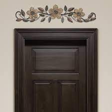 Stratton Home Decor Floral Patterned Wood Over The Door Wall Decor S01207 The Home Depot Metal Wall Panel Stratton Home Decor Wall Decor Online
