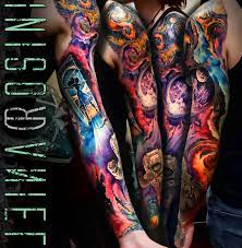Starry Night Space Galaxy Realism Tattoo Tattoos Tattoo Portfolio Tattoo Artists