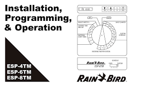 Rain Bird Esp 6tm Edocr