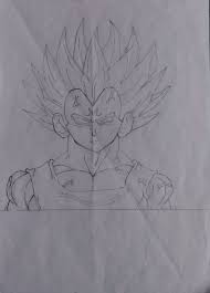 It's been a while since i drew any dragon ball characters, let alone any anime character. Dessin Dragon Ball Z Vegeta Drawing By R1 Artmajeur