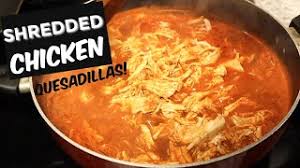 If you want a good quesadilla or sincronizada you have to use a good quality cheese. Easy Authentic Mexican Spicy Shredded Chicken Quesadilla Homemade Recipe Youtube