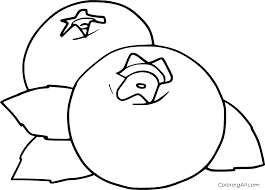 Each printable highlights a word that starts. Blueberry Coloring Pages Coloringall