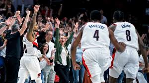 It was less than an hour after damian lillard finished the best playoff performance in portland trail blazers history when his unforgettable. Watch Damian Lillard S Game Winning Shot To Beat Oklahoma City Kgw Com
