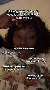 We have the power to be informed and prepared for what this impact could be  like… #departmentofeducation #theunicorneducator #educationtiktok