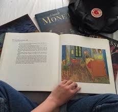 Immagine Di Art Books And Van Gogh Aesthetic Art Art Hoe Aesthetic Book Art