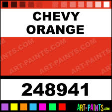 Chevy Orange Engine Enamel Enamel Paints 248941 Chevy